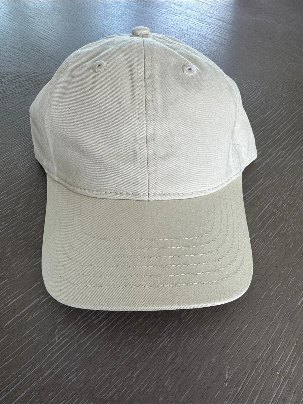 New Classic Solid Beige Baseball Cap